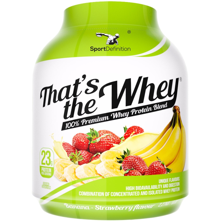 Proteina That's The Whey, Banana si Capsuni, 2.27 kg