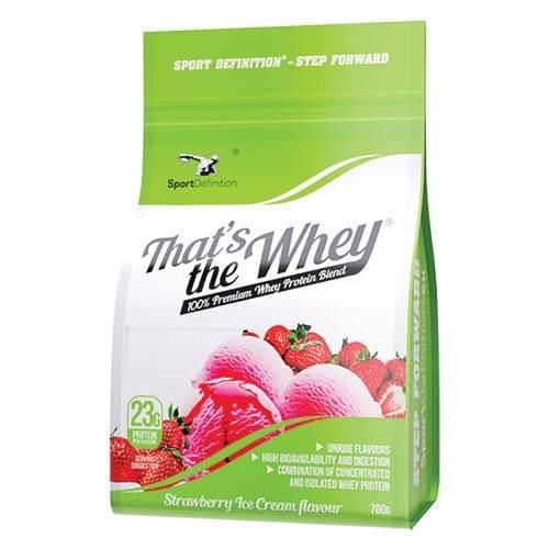Proteina ,That's The Whey, Capsuni, 700 g