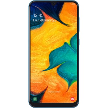Telefon mobil Samsung Galaxy A30 (2019), Dual Sim, 64GB, 4G, Blue Telefon mobil Samsung Galaxy A30 (2019), Dual Sim, 64GB, 4G, Blue