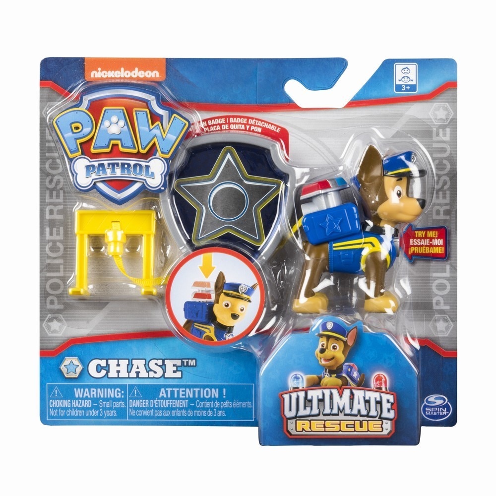 Figurina Paw Patrol - Chase in uniforma de politie