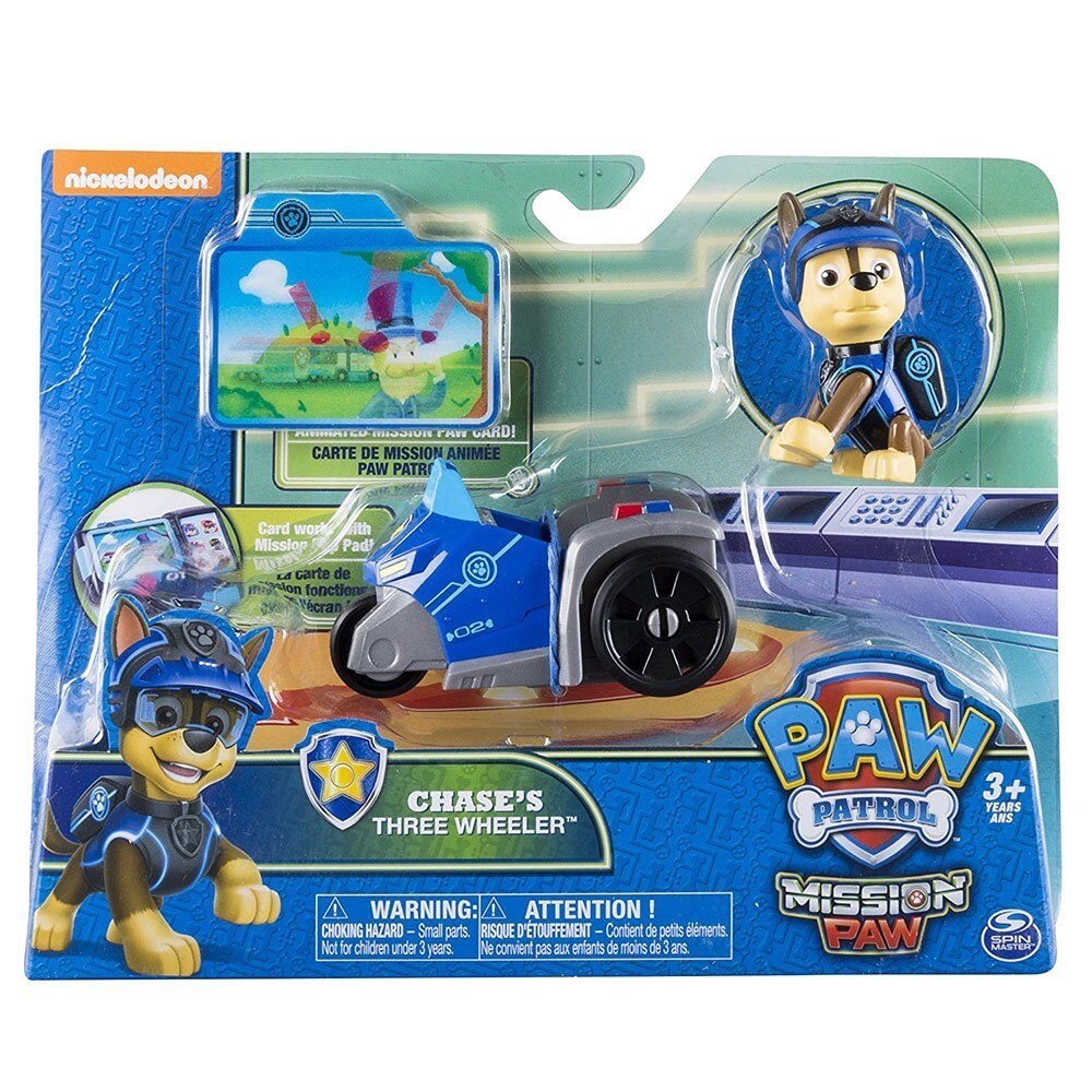 Figurina Paw Patrol - Minivehiculul lui Chase