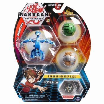 Figurine Bakugan Starter Pack - Serpenteze Figurine Bakugan Starter Pack - Serpenteze
