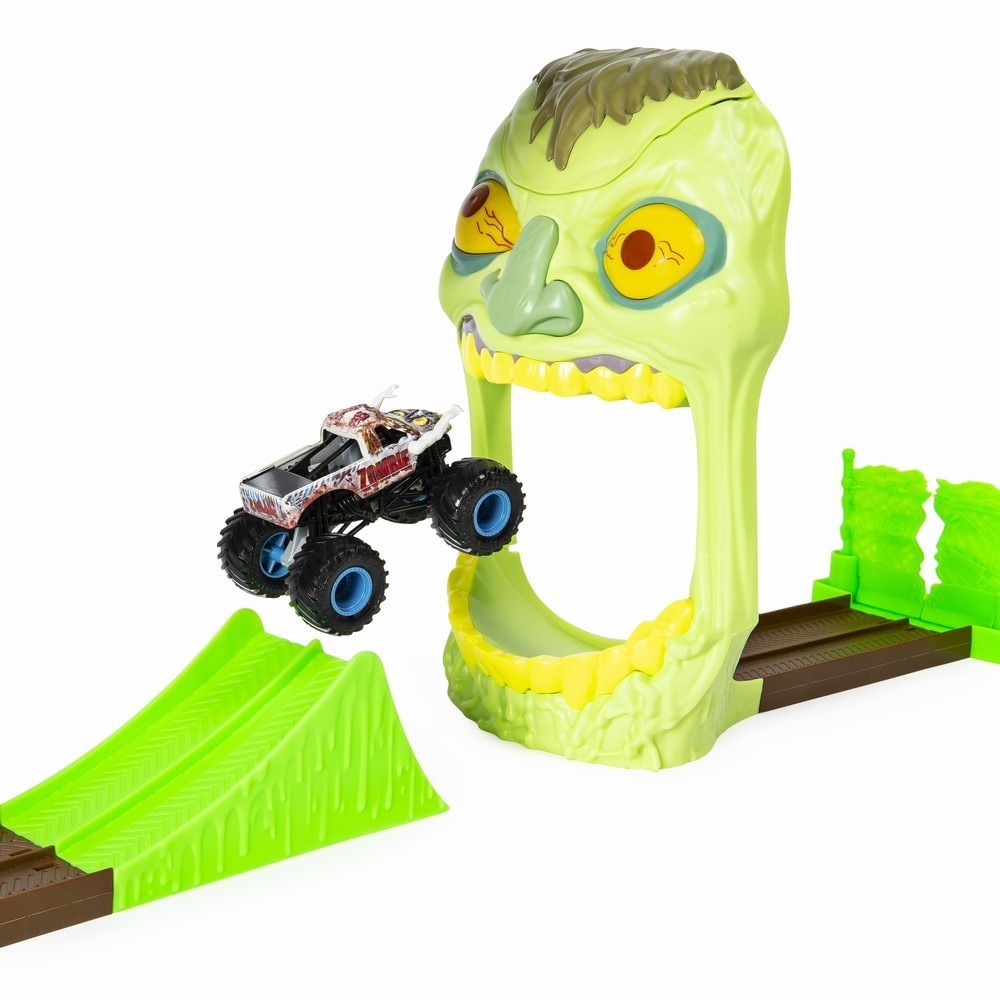 Monster jam sales zombie playset