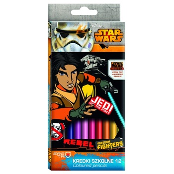 Creioane colorate Star Wars Rebels, 18 cm Creioane colorate Star Wars Rebels, 18 cm