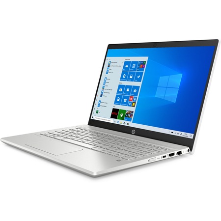 Laptop ultraportabil HP Pavilion 14-ce2002nq cu procesor Intel® Core™ i5-8265U pana la 3.9 GHz, 14", HD, 8GB, 512GB SSD M.2, Intel® UHD Graphics 620, Windows 10 Home, Ceramic White
