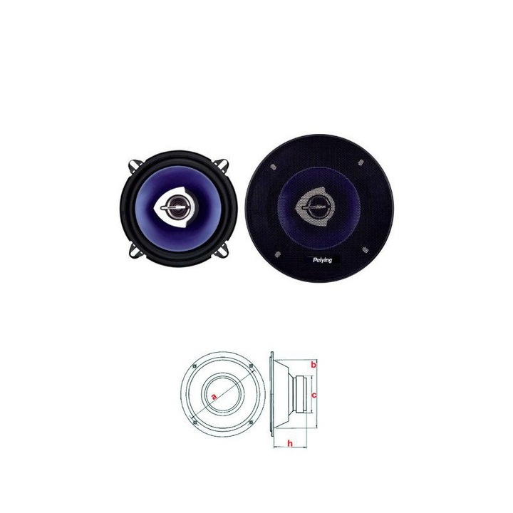 SET DIFUZOARE AUTO 5 inch