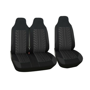 Set 2+1 Huse Scaune Flexzon Auto VAN Textil Negru Set 2+1 Huse Scaune Flexzon Auto VAN Textil Negru