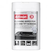 servetele  original activejet pentru curatare generala fara scame 100 bucati in dispenser plastic tft lcd imprimante imagen 58_0_
0