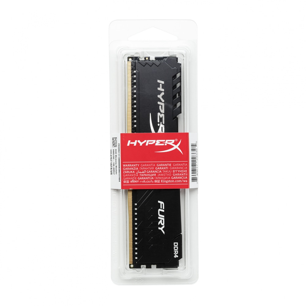Memorie HyperX Fury 4GB DDR4 PC4-25600 3200MHz CL16 HX432C16FB3/4