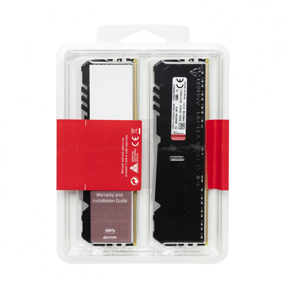 Memorie HyperX Fury 8GB(2x4GB) DDR4 PC4-25600 3200MHz CL16