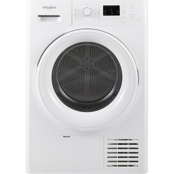 Uscator de rufe Whirlpool FreshCare+ FTCM108BEU, Condensare, 8 kg, Clasa B, Display LED, Alb Uscator de rufe Whirlpool FreshCare+ FTCM108BEU, Condensare, 8 kg, Clasa B, Display LED, Alb