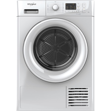 Uscator de rufe Whirlpool FreshCare+ FTCM108BEU, Condensare, 8 kg, Clasa B, Display LED, Alb