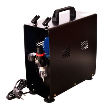 Compresor Rezervor 3l Carcasa Metalica pentru Aerograf AS186A Compresor Rezervor 3l Carcasa Metalica pentru Aerograf AS186A