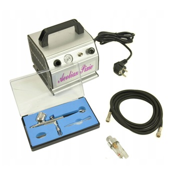 Compresor cu Aerograf 0,3mm si Furtun AS176K Compresor cu Aerograf 0,3mm si Furtun AS176K