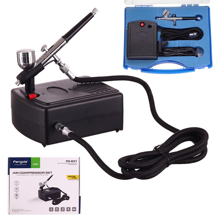 Compresor pentru aerograf fengda bd-831
