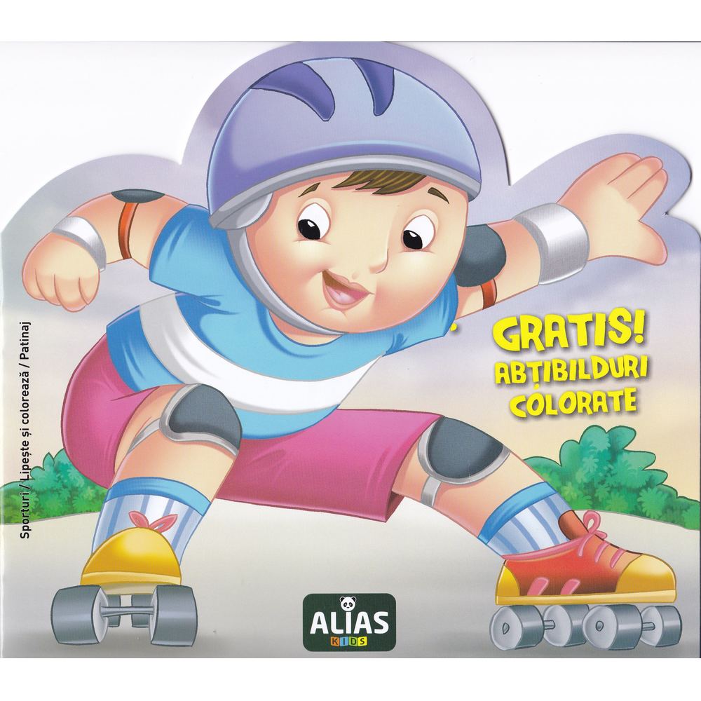 Patinaj. Carte de colorat - Alias Publishing