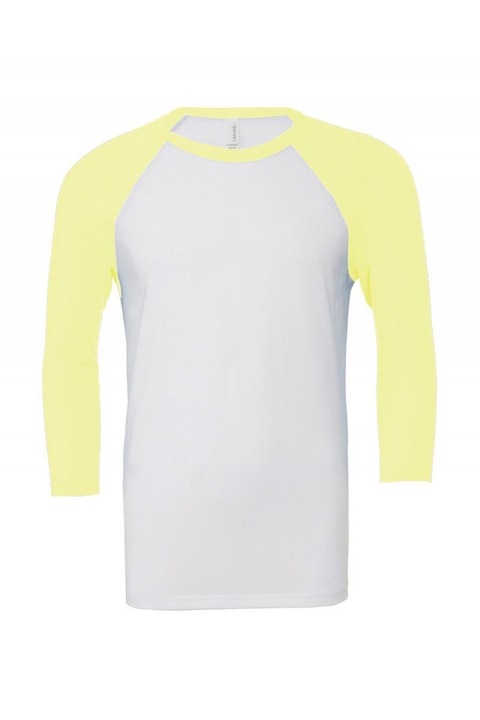 Bluza leonor, s, white/neon yellow