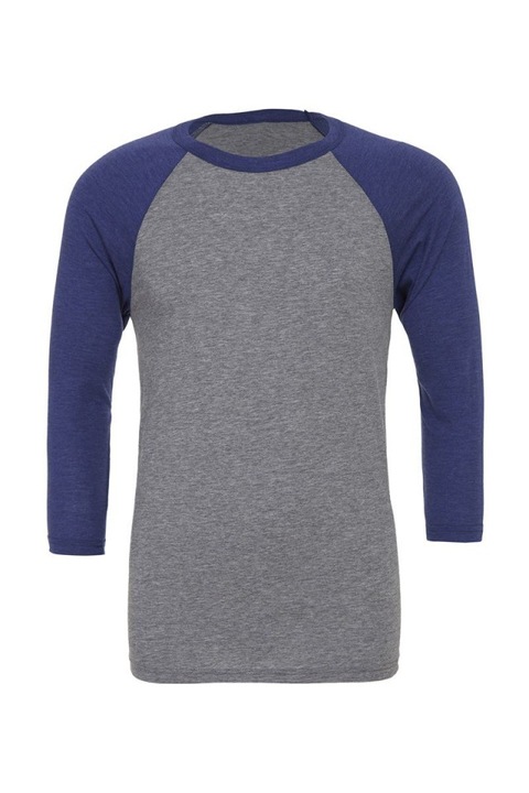 Bluza leonor, 2xl, grey/navy triblend