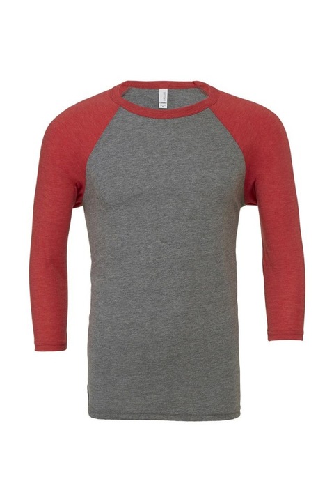 Bluza leonor, m, grey/red triblend