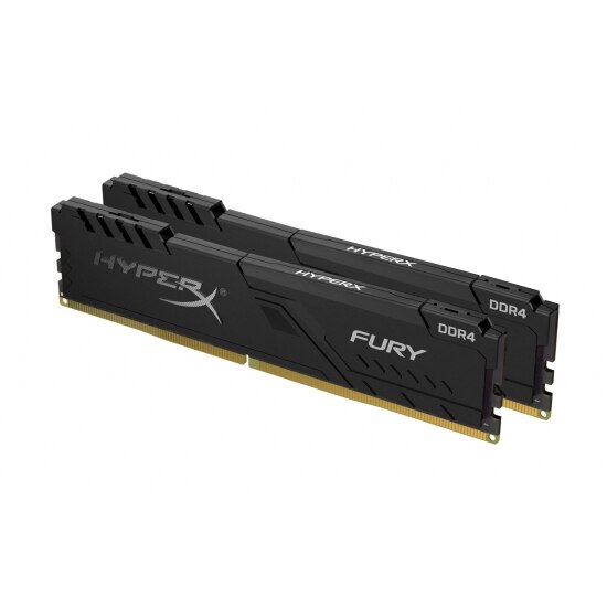 HyperX FURY DDR4 32GB 3733MHz メモリ Memorie HyperX Fury Black 32GB, DDR4, 3733MHz, CL19, Dual