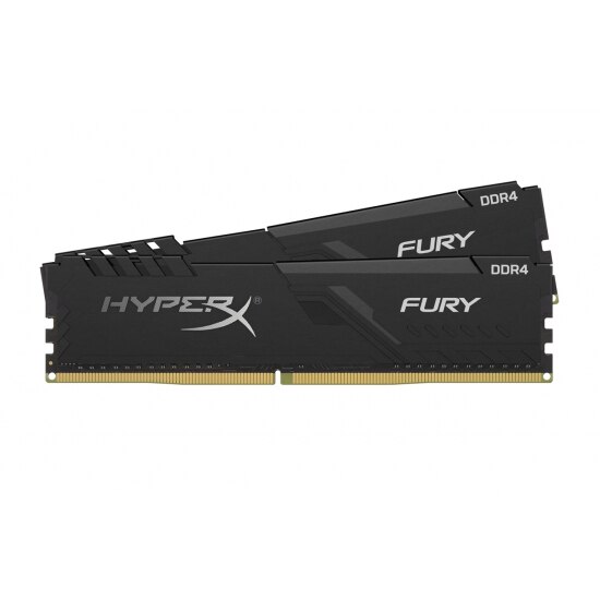 Memorie HyperX Fury Black, 64GB, DDR4, 2666MHz, CL16, Dual Channel Kit