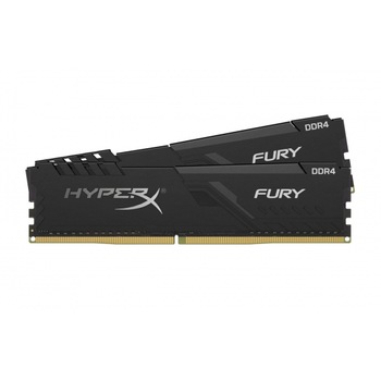 Memorie HyperX Fury Black 32GB, DDR4, 3733MHz, CL19, Dual Channel Kit Memorie HyperX Fury Black 32GB, DDR4, 3733MHz, CL19, Dual Channel Kit