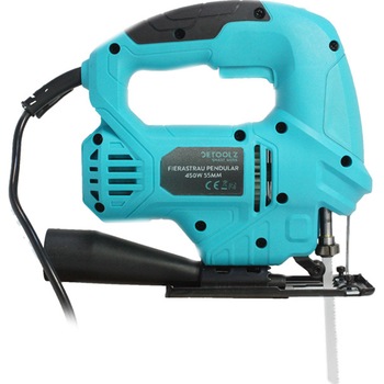 Fierastrau pendular DETOOLZ, 450W, taiere lemn 55mm, taiere otel 6mm Fierastrau pendular DETOOLZ, 450W, taiere lemn 55mm, taiere otel 6mm