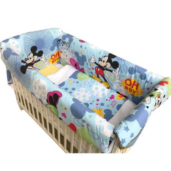 Baba ágynemű 120x60 cm 7 darab, Deseda Maxi Mickey Mouse