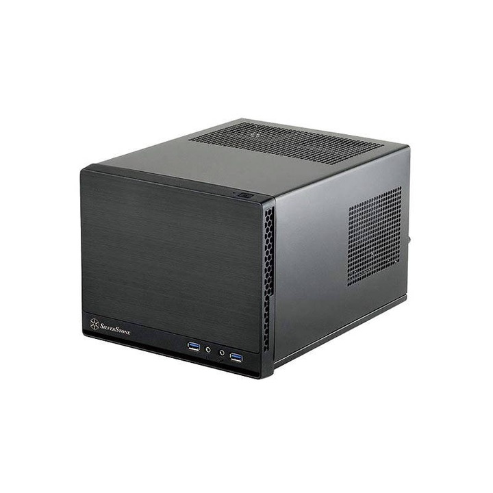 Кутия за компютър Silverstone SST-SG13B-Q Sugo Черна