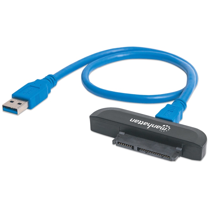 Manhattan 130424 SuperSpeed USB 3.0 - SATA 2.5 "adapter HDD / SSD-hez