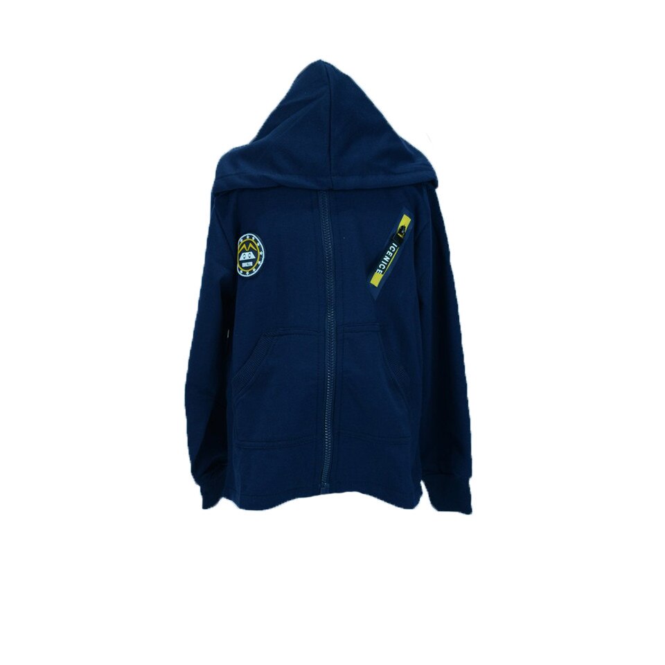 Hanorac maneca lunga baietei Happy House HB-1869B-1, Bleumarin