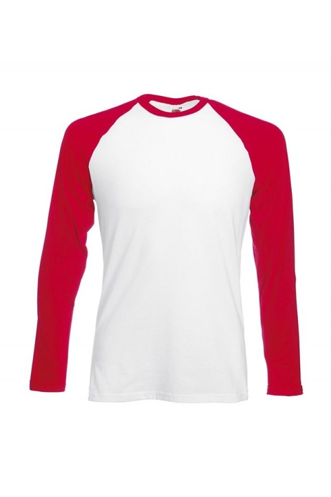 Bluza silvio, Rosu/Alb