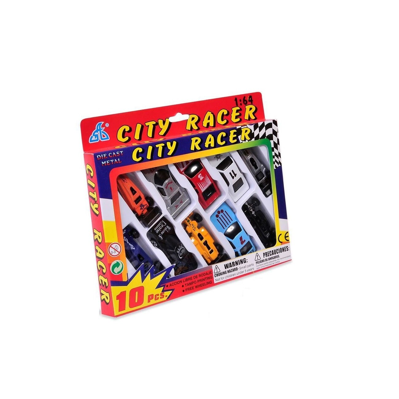 Set 10 masini pentru setul de garaj sau piste pentru copii , + 3 ani