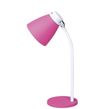 Veioza LED Ziggs , Alb/Roz, 3W, 250 lm, 6500K , E40357 Veioza LED Ziggs , Alb/Roz, 3W, 250 lm, 6500K , E40357