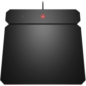 Mousepad Gaming HP OMEN Outpost, incarcare wireless QI, Negru Mousepad Gaming HP OMEN Outpost, incarcare wireless QI, Negru
