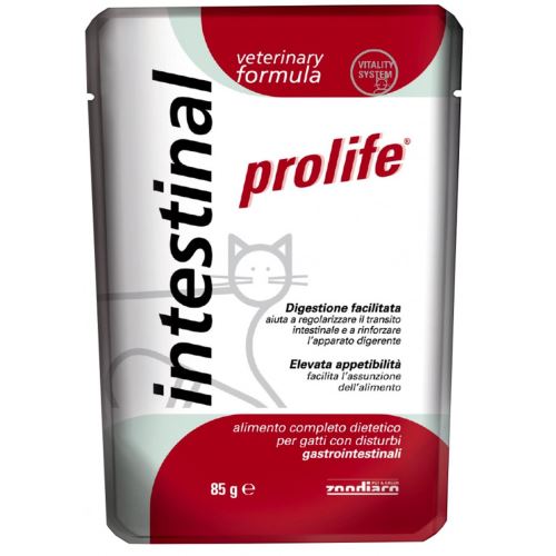 Pro Vet Intestinal Hrana dietetica pentru pisici, Prolife Vet Intestinal, set 10 plicuri X ...