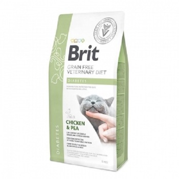 Hrana dietetica pentru pisici, Brit VD Grain Free, Diabetic, 5 kg Hrana dietetica pentru pisici, Brit VD Grain Free, Diabetic, 5 kg
