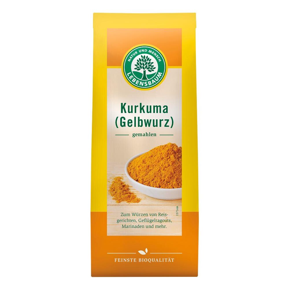 Pulbere De Curcuma Bio, Lebensbaum 50G