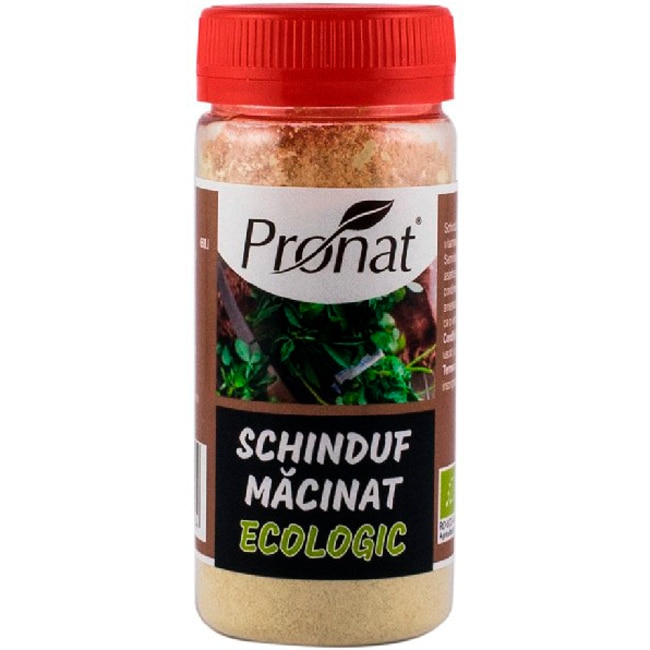 Schinduf macinat, bio, Pronat, 45 g