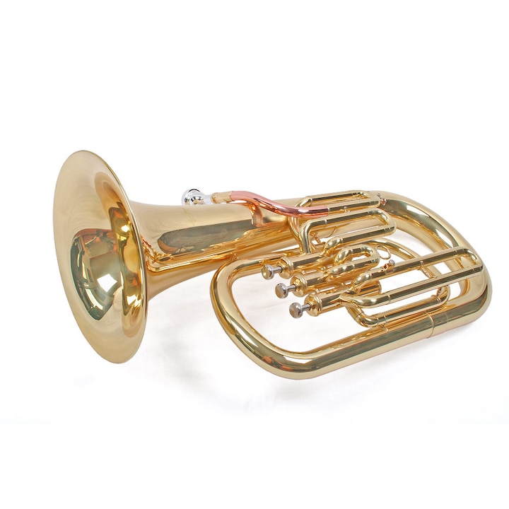 Eufoniu 3 pistoane Karl Glaser Bb (Si bemol) Euphonium Baritonhorn auriu