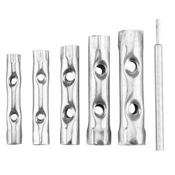 Set de chei tubulare, 8-17mm, 6 bucati, Top Tools 35D191 Set de chei tubulare, 8-17mm, 6 bucati, Top Tools 35D191