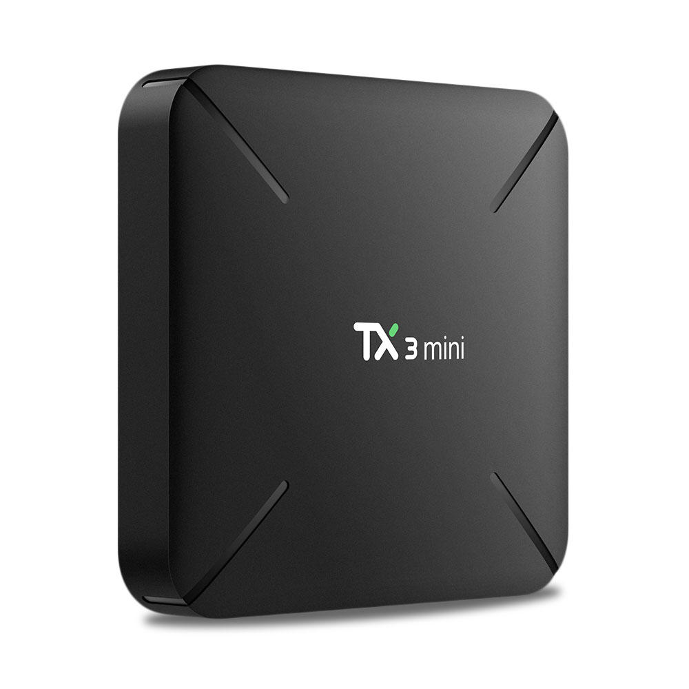 Tx Mini Мултимедиен плеър TX3-MINI Quad Core 4K, RAM 2Gb, ROM 16Gb Android 7.1 ...