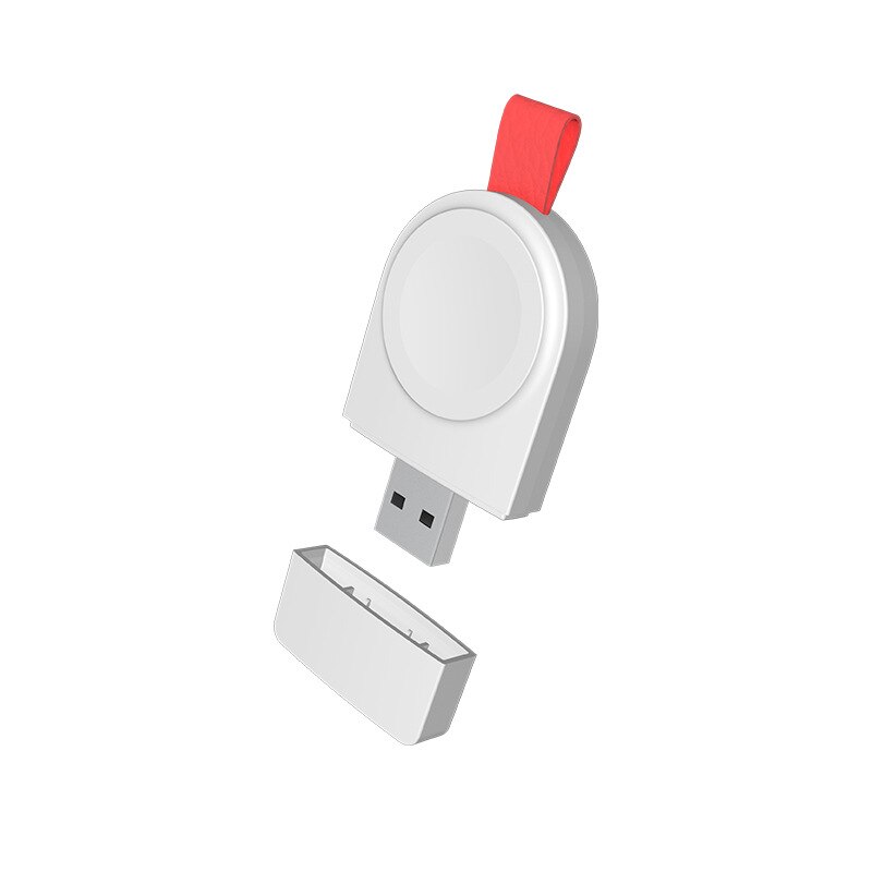 Incarcator Magnetic Portabil USB pentru Apple Watch, White