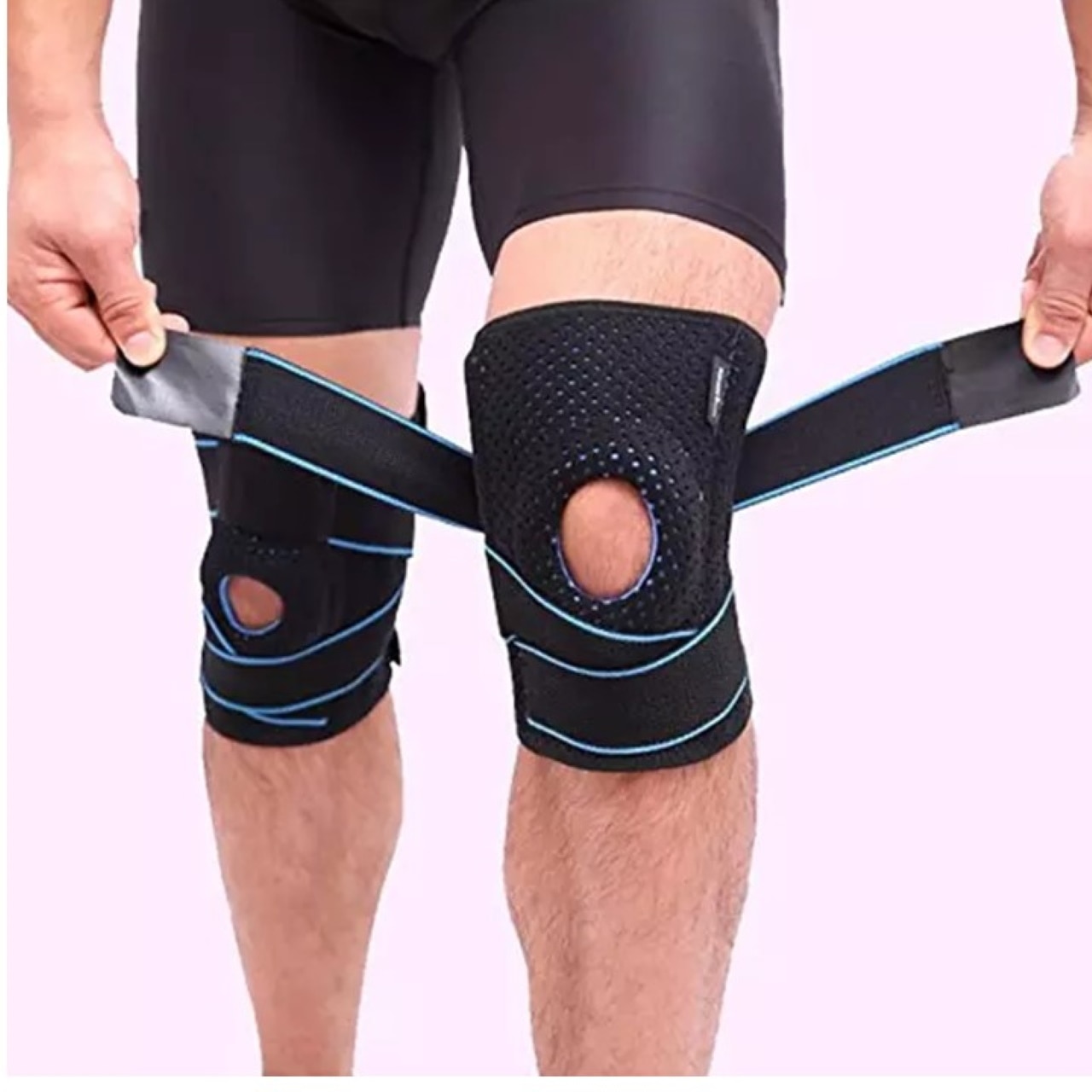 Bandaj pentru genunchi knee sleeve open patella
