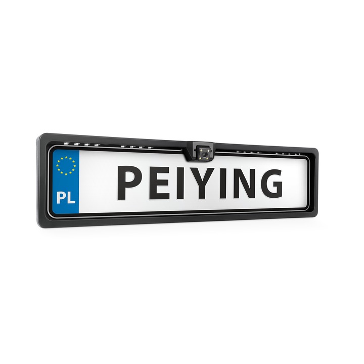 Peiying tolatókamera, Night Vision, rendszámtábla tartó