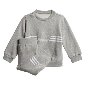 Trening Adidas pentru copii ,outline crew, 9-12 luni, gri Trening Adidas pentru copii ,outline crew, 9-12 luni, gri