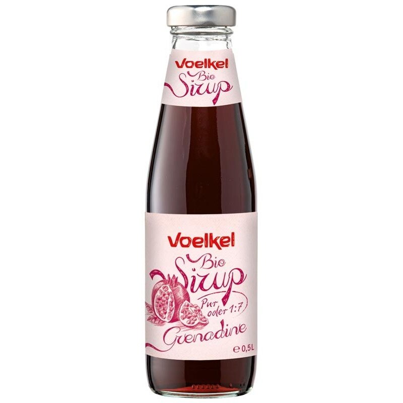 Sirop bio de rodie Voelkel 500 ml