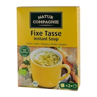 Supa bio instant de pui cu taitei, Natur Compagnie 34 g