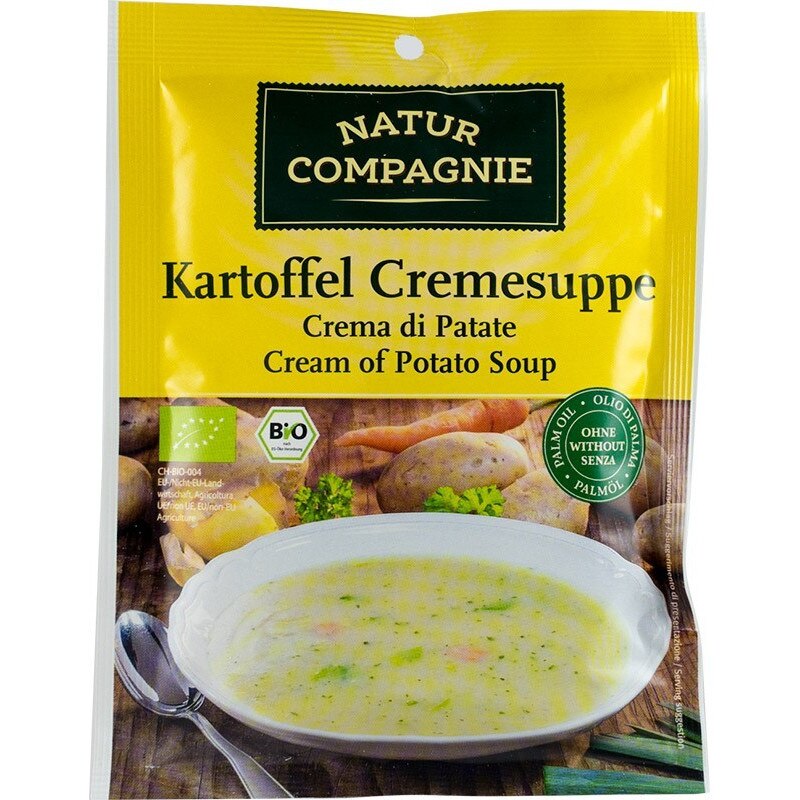 Supa crema de cartofi, bio, Natur Compagnie 48 g