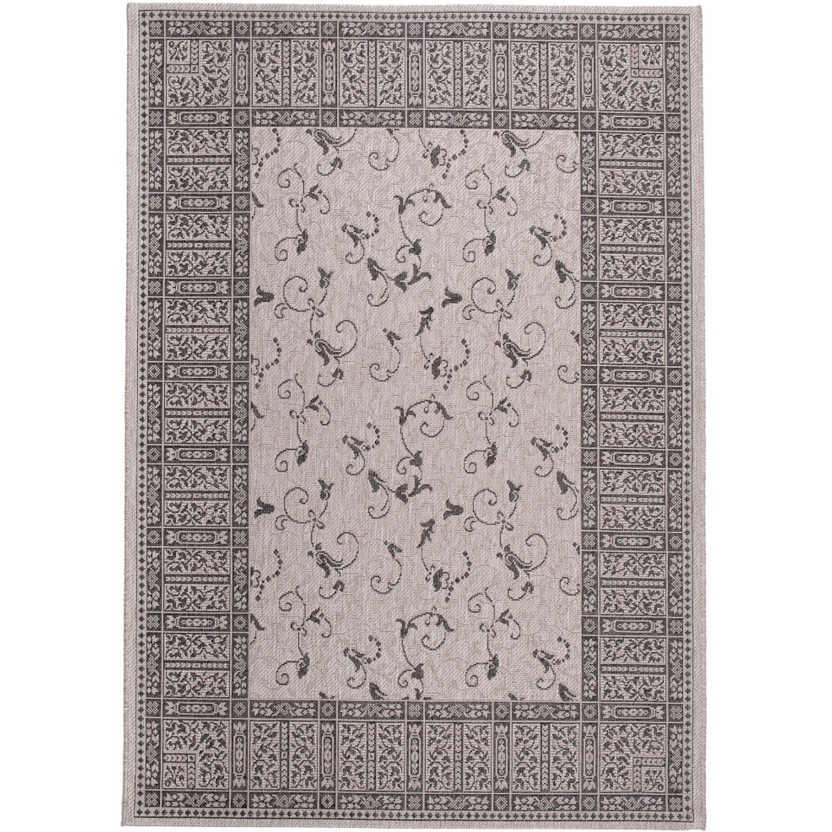 Covor Floorlux Sisal Chemex 20025 argint 140x200